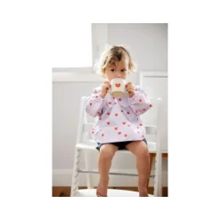 Lässig Slab Lange Mouw Happy Rascals Heart Lavender 2-Pack