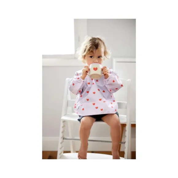 Lässig Slab Lange Mouw Happy Rascals Heart Lavender 2-Pack