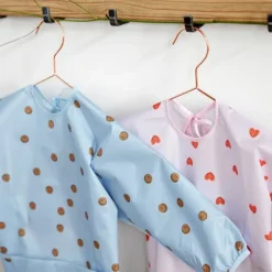 Lässig Slab Lange Mouw Happy Rascals Smile Sky Blue 2-Pack
