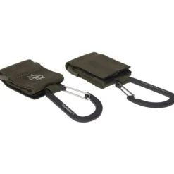 Lässig Stroller Hooks Met Karabijnhaak Olive 2-Pack