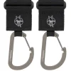 Lässig Stroller Hooks Met Karabijnhaak Black 2-Pack