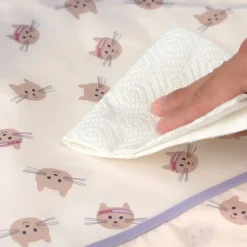 Lässig Tiny Team Cat Slab Met Mouwen - 2 Stuks - Paars