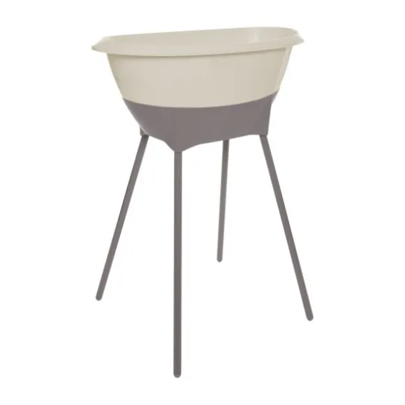 Luma Badje + Badstandaard - Almond/Chalk Brown
