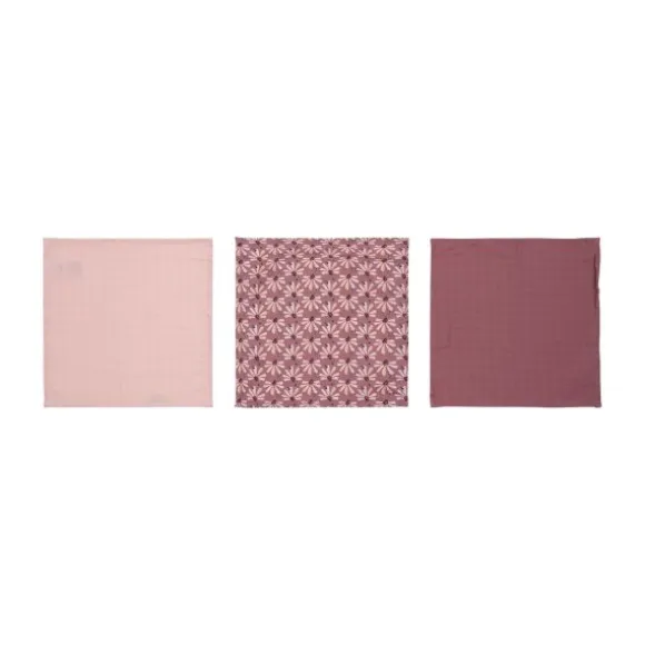 Luma Monddoek Hydrofiel Flowerfever 3-Pack