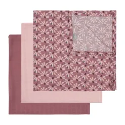 Luma Monddoek Hydrofiel Flowerfever 3-Pack
