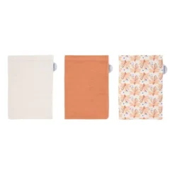 Luma Monddoek Hydrofiel Flowerfever 3-Pack