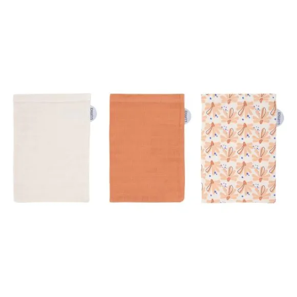 Luma Monddoek Hydrofiel Flowerfever 3-Pack