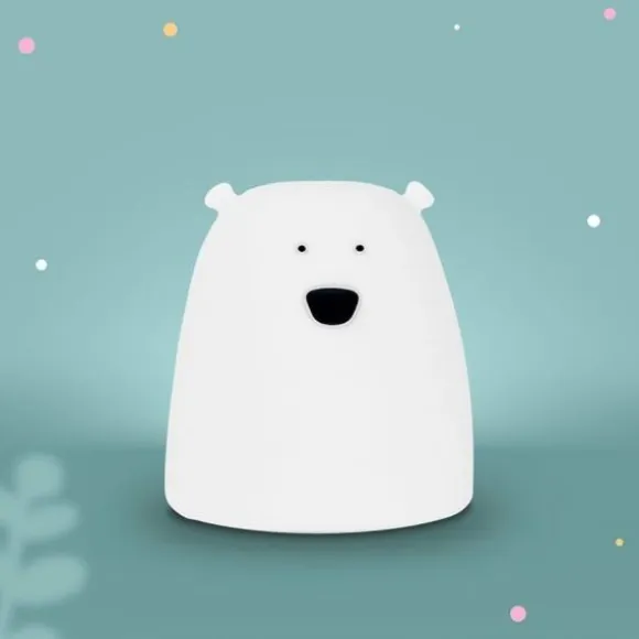 Mary's Led Lamp Bear Small - White