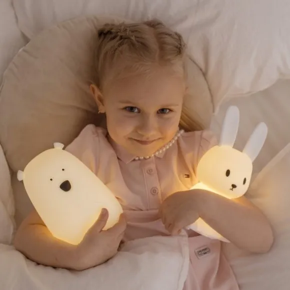 Mary's Led Lamp Bear Small - White