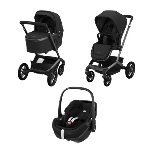 Maxi-Cosi Fame Kinderwagen 2-in-1 | Autostoel Pebble 360 Pro2 - Twillic Truffle