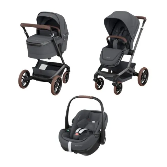 Maxi-Cosi Fame Kinderwagen 2-in-1 | Autostoel Pebble 360 Pro2 - Twillic Truffle