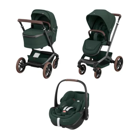 Maxi-Cosi Fame Kinderwagen 2-in-1 | Autostoel Pebble 360 Pro2 - Twillic Truffle