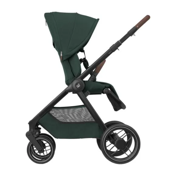 Maxi-Cosi Kinderwagen - Oxford Plus - Twillic Graphite (Dark Frame + Brown Leather)
