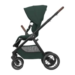 Maxi-Cosi Kinderwagen - Oxford Plus - Twillic Graphite (Dark Frame + Brown Leather)
