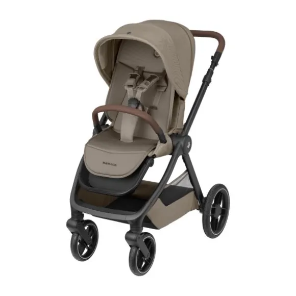 Maxi-Cosi Kinderwagen - Oxford Plus - Twillic Graphite (Dark Frame + Brown Leather)