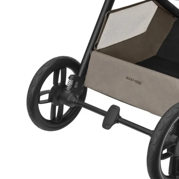 Maxi-Cosi Kinderwagen - Oxford Plus - Twillic Graphite (Dark Frame + Brown Leather)