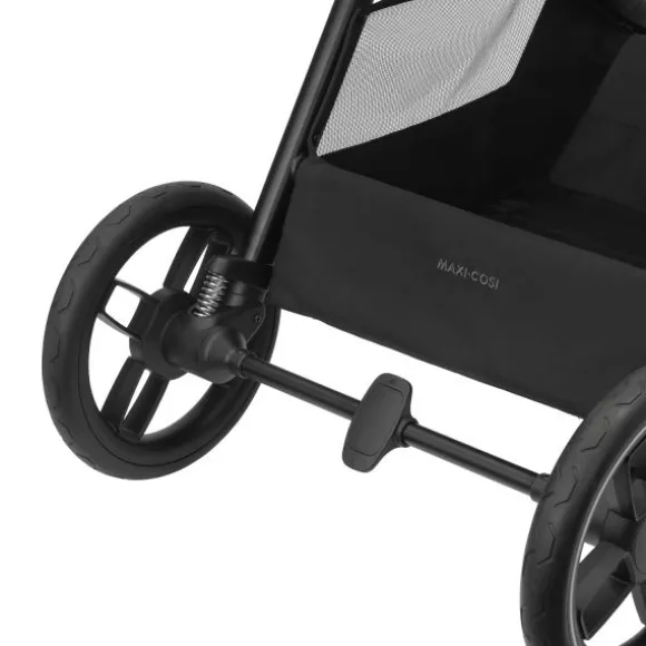 Maxi-Cosi Kinderwagen - Oxford Plus - Twillic Graphite (Dark Frame + Brown Leather)