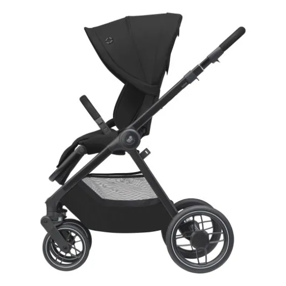 Maxi-Cosi Wandelwagen Oxford Essential Black Dark Frame + Black Leather