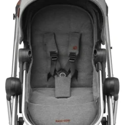 Maxi-Cosi Zelia3 Luxe Twillic Truffle (Black glossy frame & Black Leather)