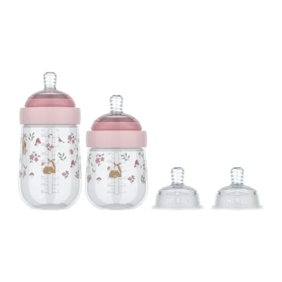Mepal Forest Friends Starterset Babyflessen Mio - 4-Delig