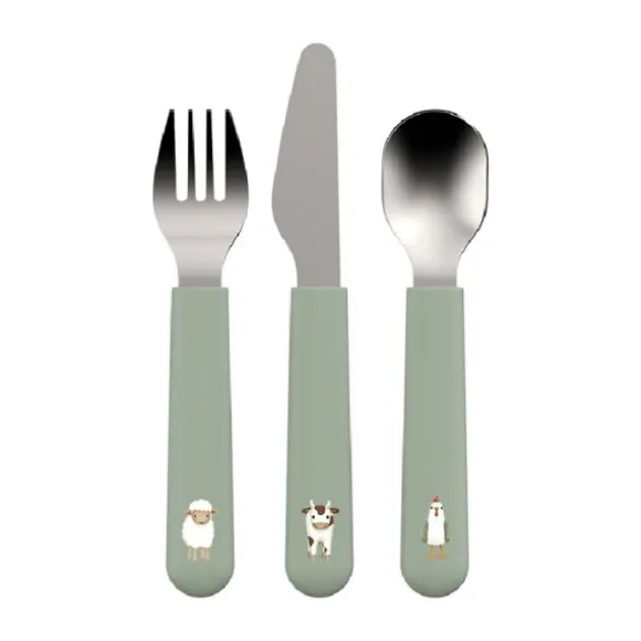 Mepal Little Farm Kinderbestekset Mio 3-delig