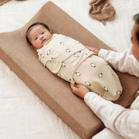 Meyco Baby Aankleedkussenhoes Badstof Uni Taupe 50 x 70 cm