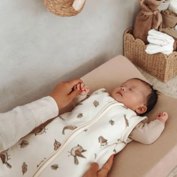 Meyco Baby Aankleedkussenhoes Badstof Uni Taupe 50 x 70 cm
