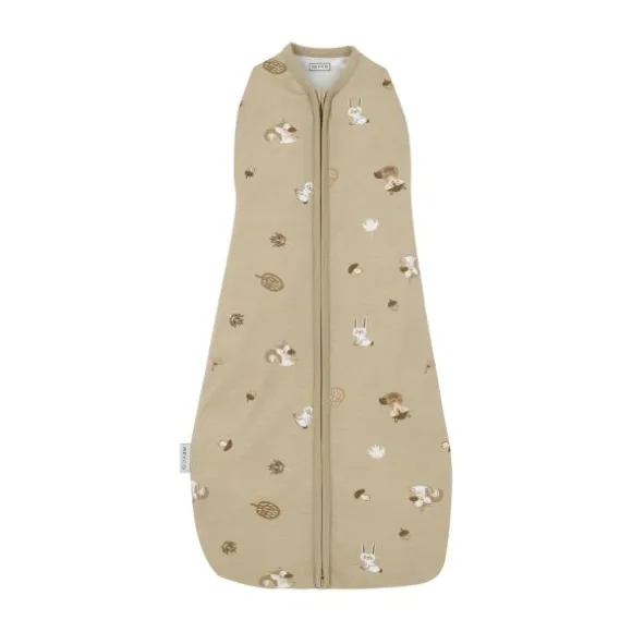 Meyco Baby Inbakerslaapzak Cocoon Forest Animals Sand