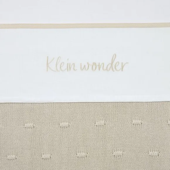 Meyco Baby Klein Wonder Wieglaken - 75 x 100 cm - Soft Sand