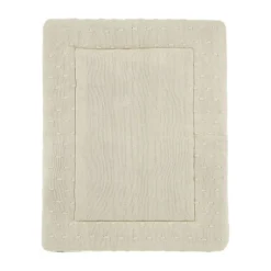 Meyco Baby Knots Boxkleed - 77 x 97 cm - Soft Sand