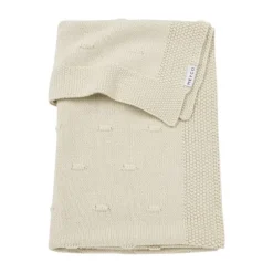 Meyco Baby Ledikantdeken Knots Soft Sand 100 x 150 cm