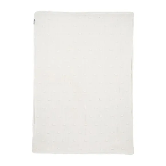 Meyco Baby Ledikantdeken Teddy Knots Offwhite 100 x 150 cm