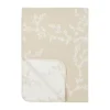 Meyco Baby Ledikantdeken Geweven Branches Sand 100 x 150 cm