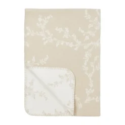 Meyco Baby Ledikantdeken Geweven Branches Sand 100 x 150 cm