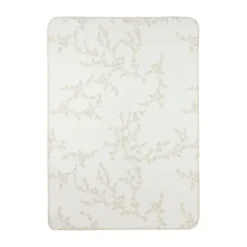 Meyco Baby Ledikantdeken Geweven Branches Sand 100 x 150 cm