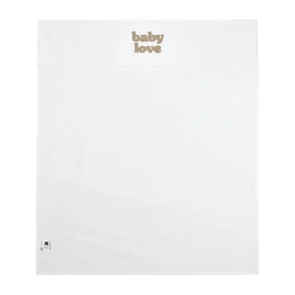 Meyco Baby Ledikantlaken Baby Love Sand Melange 100 x 150 cm