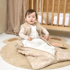Meyco Baby Slaapzak 4 Seizoenen Branches Sand