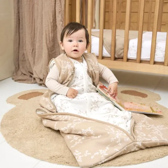 Meyco Baby Slaapzak 4 Seizoenen Branches Sand