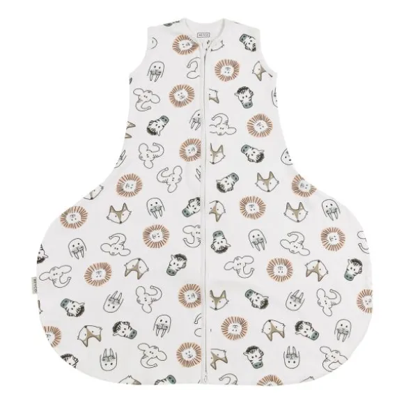 Meyco Baby Slaapzak Heupdysplasie Animal Multicolour 70 cm