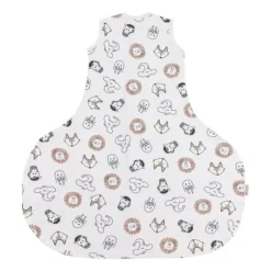 Meyco Baby Slaapzak Heupdysplasie Animal Multicolour 70 cm