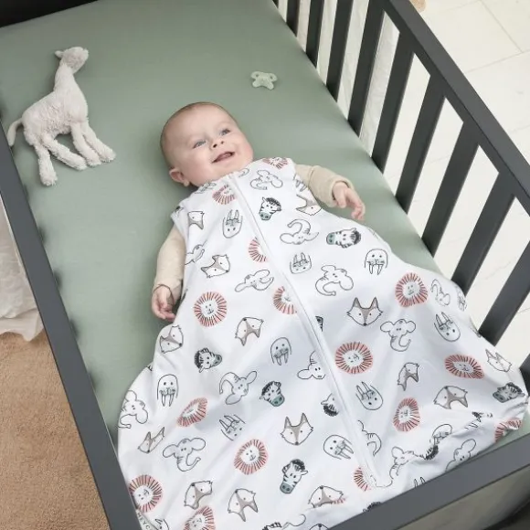 Meyco Baby Slaapzak Heupdysplasie Animal Multicolour 70 cm