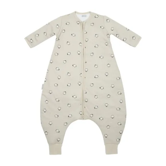 Meyco Baby Slaapzak Jumper Winter Winter Penguin Soft Sand 92 cm