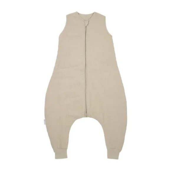 Meyco Baby Slaapzak Jumper Winter Hydrofiel Uni Pre-Washed Sand 104 cm