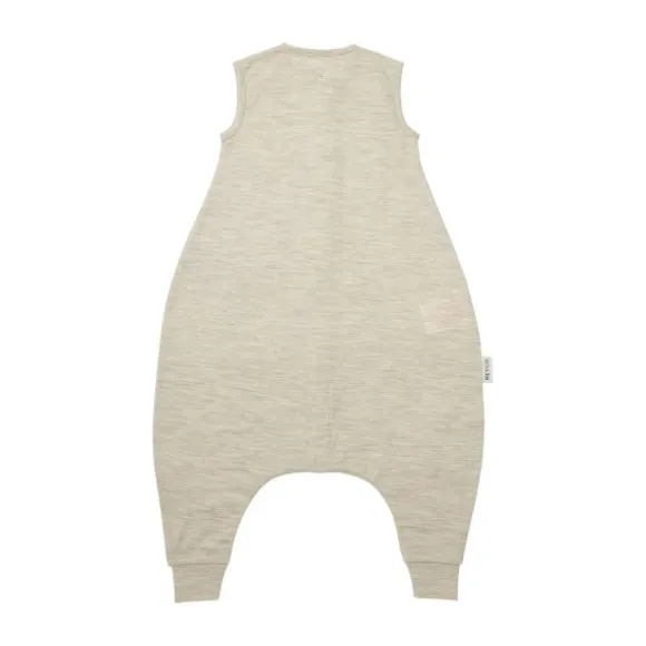 Meyco Baby Slaapzak Jumper - Studio - Merinowol - Sand Melange - 92 cm