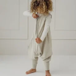 Meyco Baby Slaapzak Jumper - Studio - Merinowol - Sand Melange - 92 cm