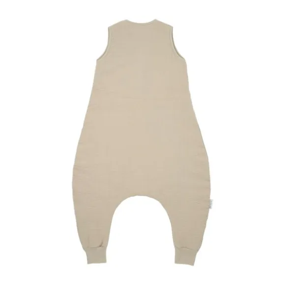 Meyco Baby Slaapzak Jumper Winter Hydrofiel Uni Pre-Washed Sand 80 cm