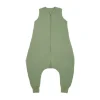 Meyco Baby Slaapzak Jumper Winter Hydrofiel Uni Pre-Washed Olive Green 104 cm