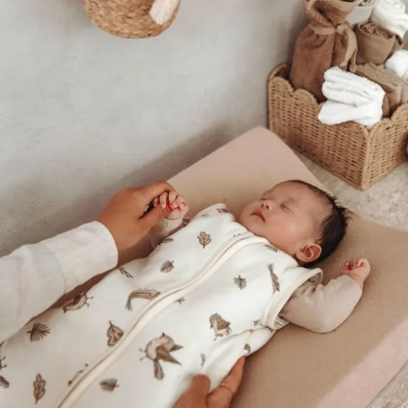 Meyco Baby Slaapzak Met Afritsbare Mouwen Robin Multicolour 70 cm