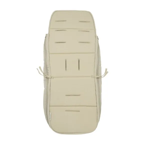 Meyco Baby Uni Buggy Voetenzak en Inlegger - Sand - 45x130 cm