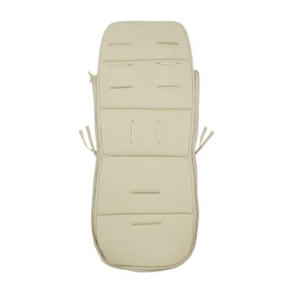 Meyco Baby Uni Buggy Voetenzak en Inlegger - Sand - 45x130 cm